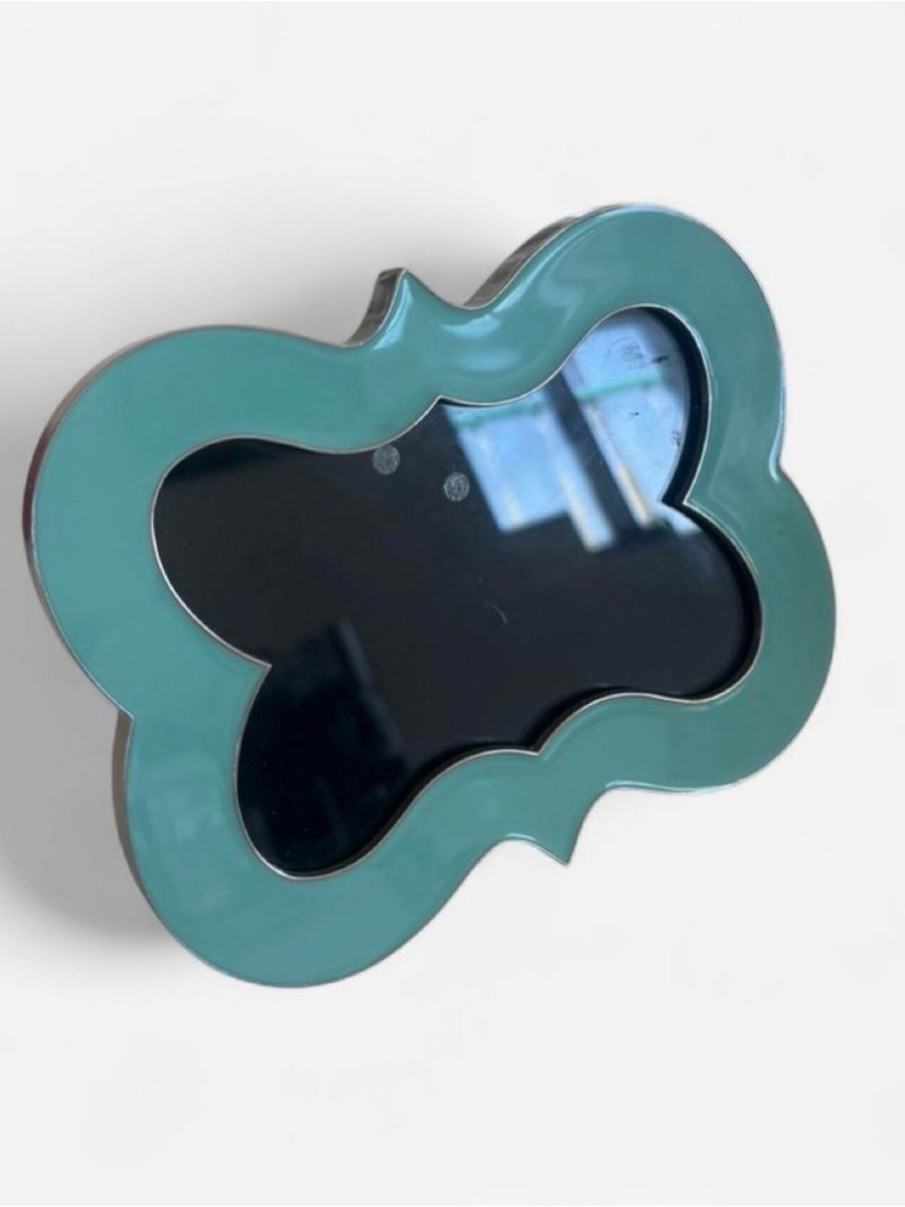 Jonathan Adler Clover / Quatrefoil Picture Frame – Mint Green Enamel